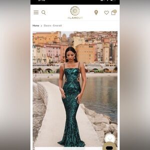 Alamour the Label dress never worn with tags. Size small